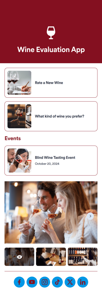 Wine Evaluation App Template