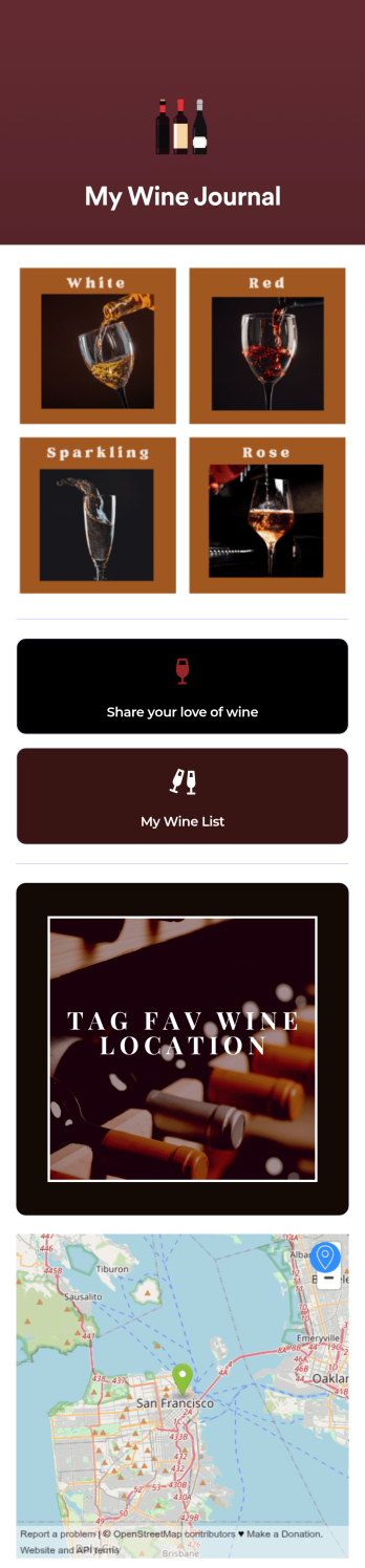 Wine Journal App Template