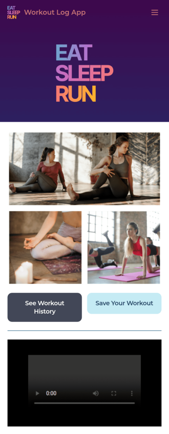 Workout Log App Template