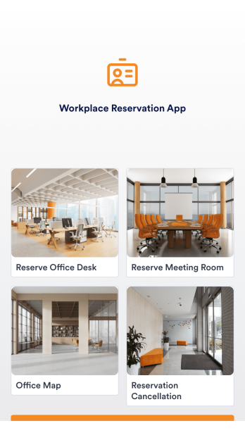 Workplace Reservation App Template