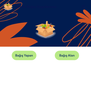 Yemek Bağış Uygulama Șablonu