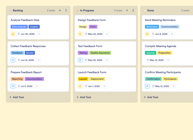 1 On 1 Meeting Board Template Thumbnail