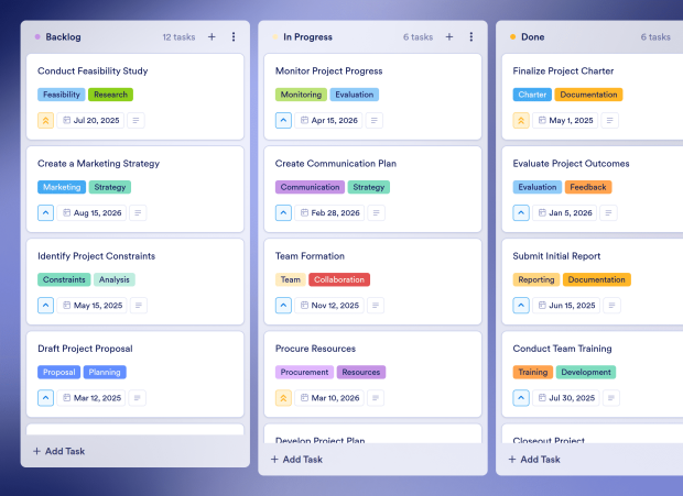 Action Plan Board Template Thumbnail