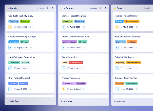 Action Plan Board Template Thumbnail