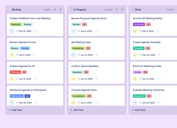 Agenda Template Thumbnail
