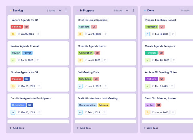 Agenda Template Thumbnail