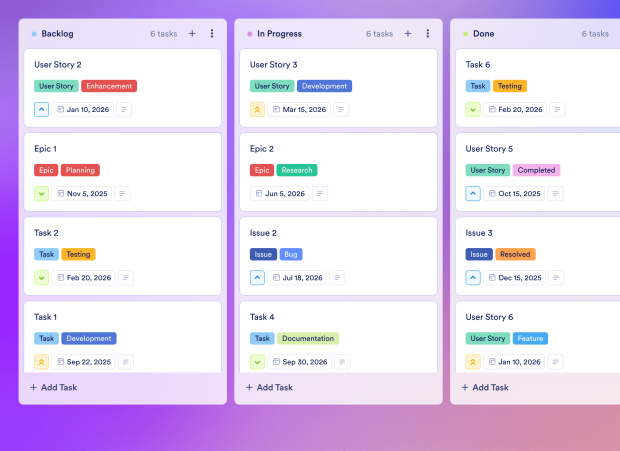 Agile Scrum Template Thumbnail