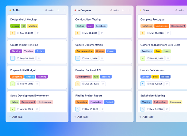 Application Roadmap Board Template Thumbnail