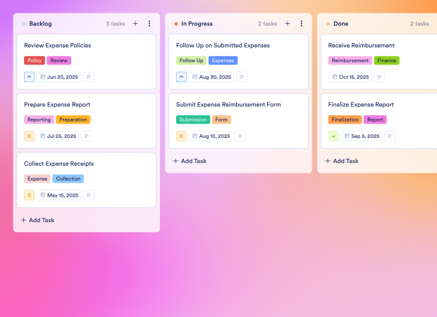 Bill Expense Template Thumbnail