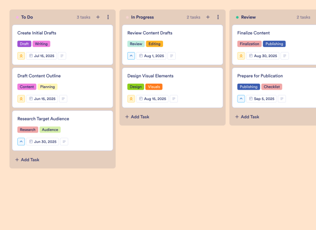 Blog Content Schedule Template Thumbnail