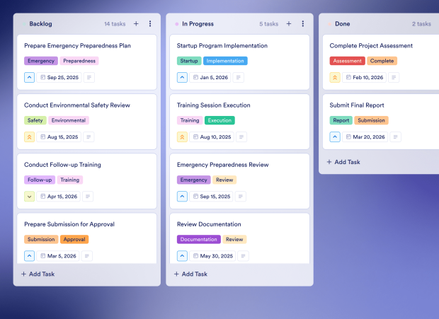 Brand Launch Plan Board Template Thumbnail