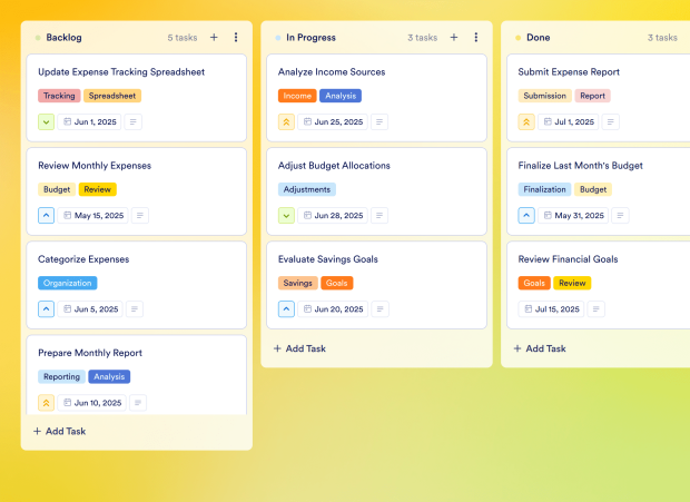 Budget Tracking Template Thumbnail
