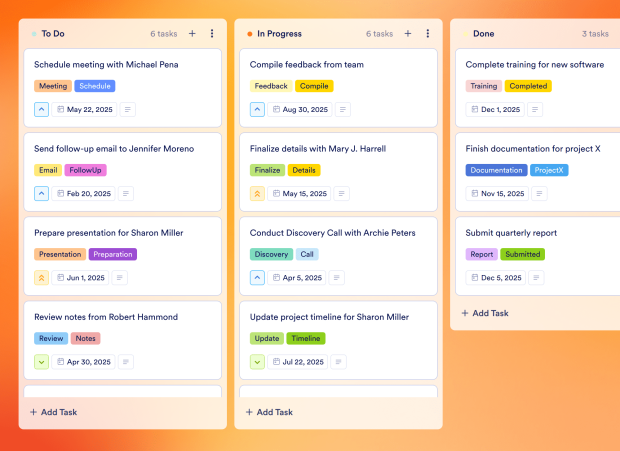 Meeting Tracker Template | Jotform