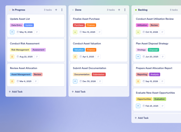 Capacity Planning Board Template Thumbnail