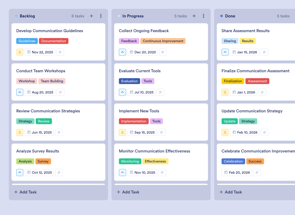 Communication Plan Template | Jotform