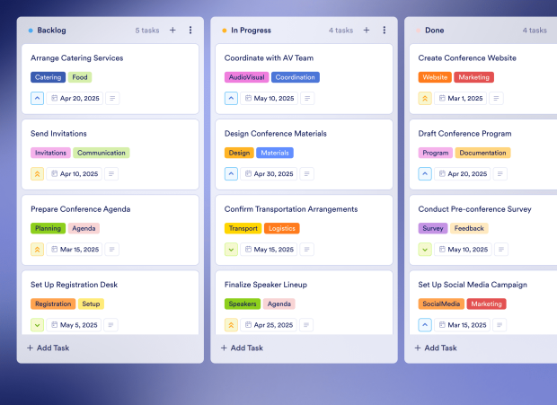 Conference Agenda Template Thumbnail