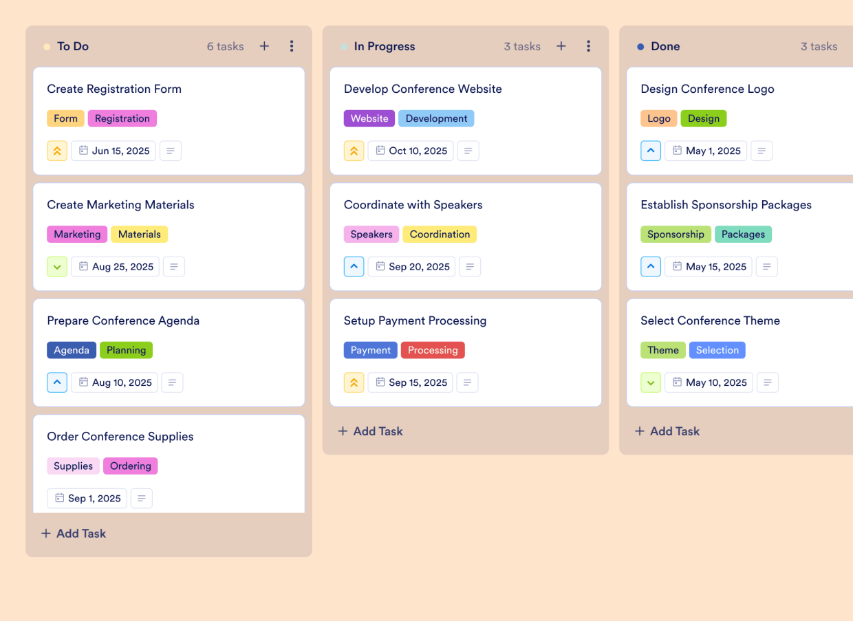Conference Notes Template Jotform