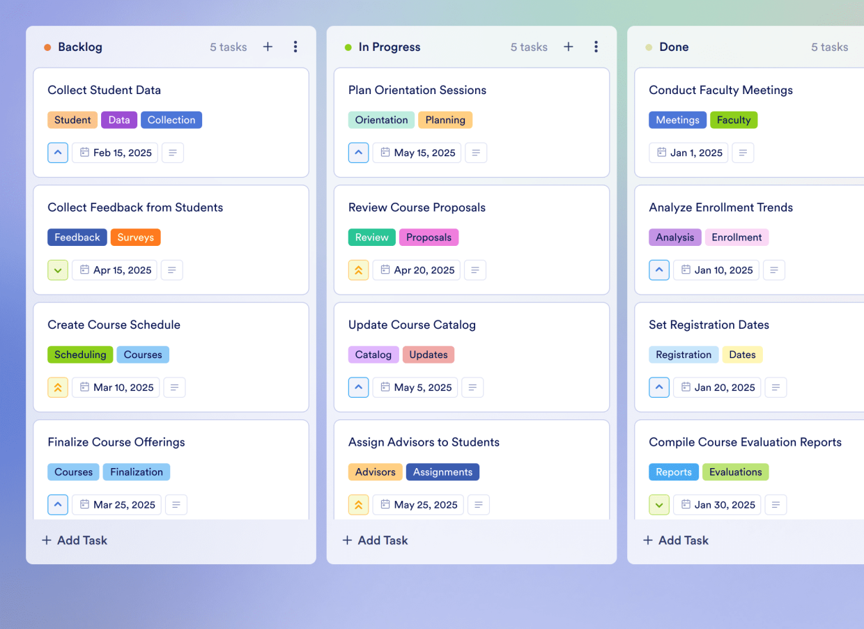 Course Schedule Template | Jotform