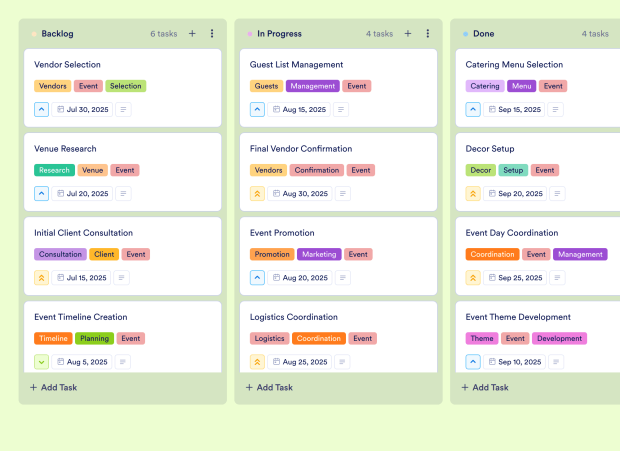 Creative Calendar Board Template Thumbnail