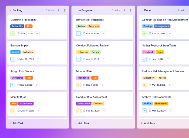 Crisis Management Plan Board Template Thumbnail