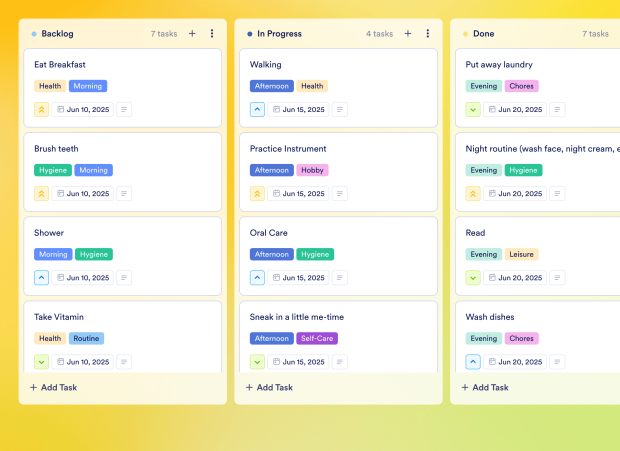 Daily Routine Template Thumbnail