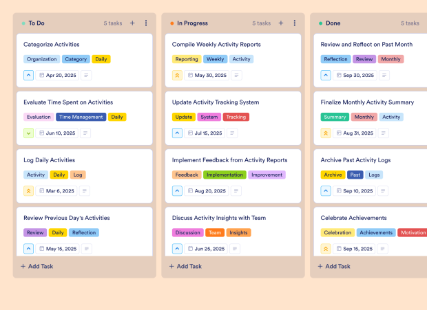 Daily Work Log Template Thumbnail
