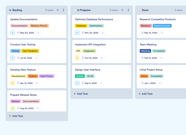 Deadline Calendar Board Template Thumbnail