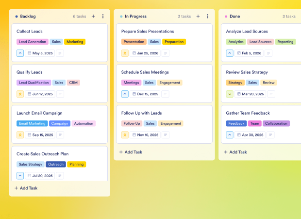 Deal Tracker Board Template Thumbnail