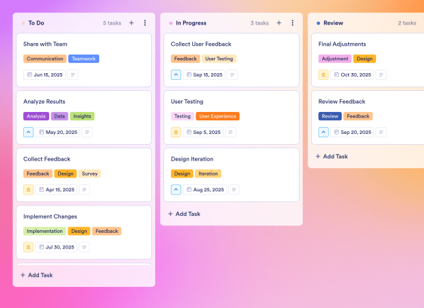 Design Critique Board Template Thumbnail