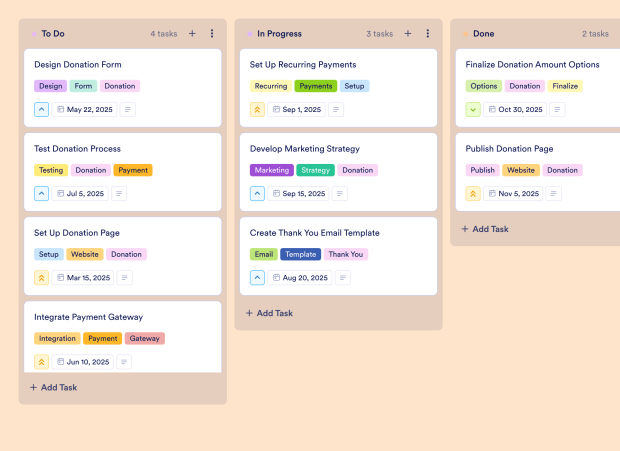 Donor Management Template Thumbnail