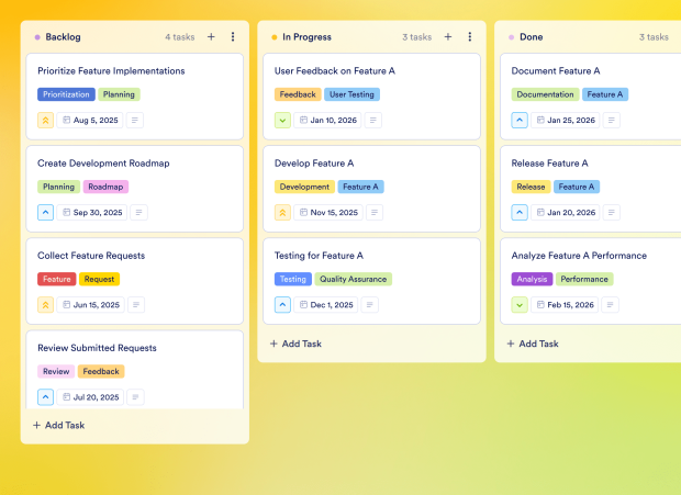 Enterprise Feature Requests Board Template Thumbnail