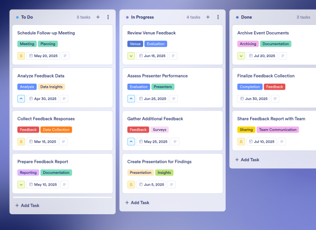 Event Brainstorming Board Template Thumbnail