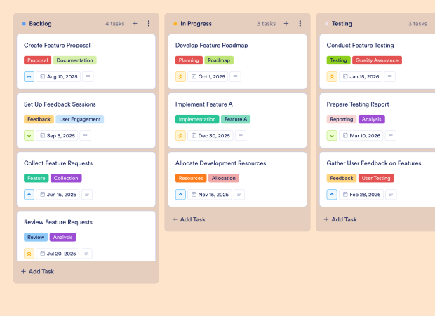 Feature Release Board Template Thumbnail