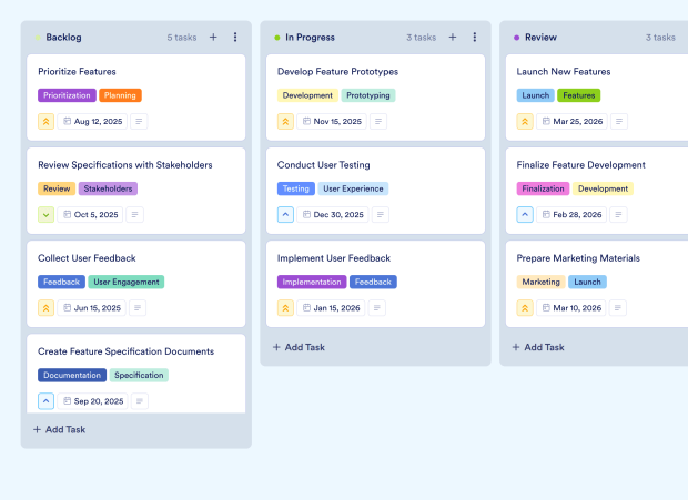 Feature Roadmap Board Template Thumbnail