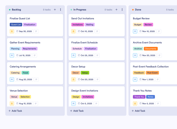 Fundraiser Event Planning Template Thumbnail