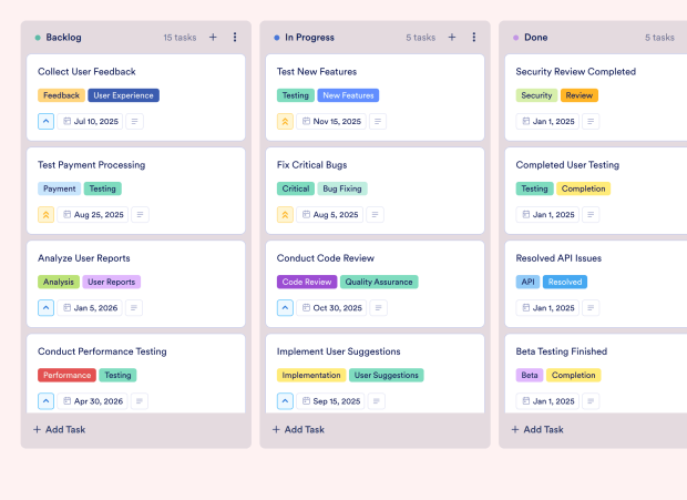 Game Development Board Template Thumbnail