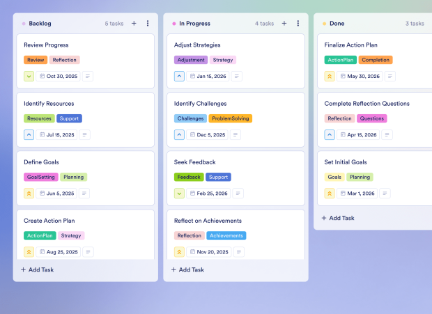 Goals For The Year Template Thumbnail