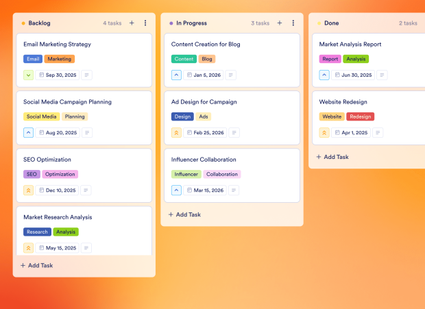 Growth Marketing Plan Board Template Thumbnail