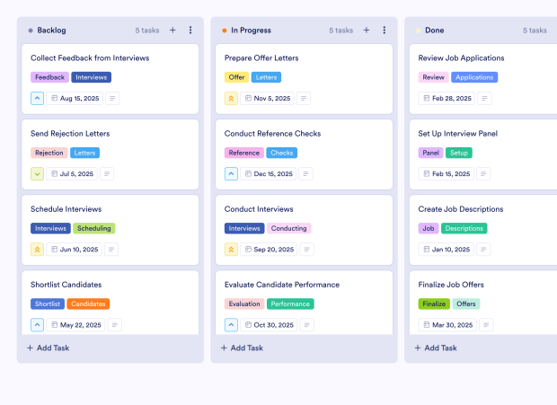 Hiring Timeline Template Thumbnail