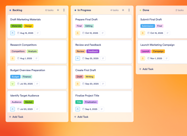Hospital Marketing Plan Board Template Thumbnail