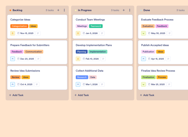 Ideas Board Template Thumbnail