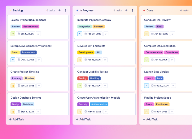 Interior Design Project Management Template Thumbnail