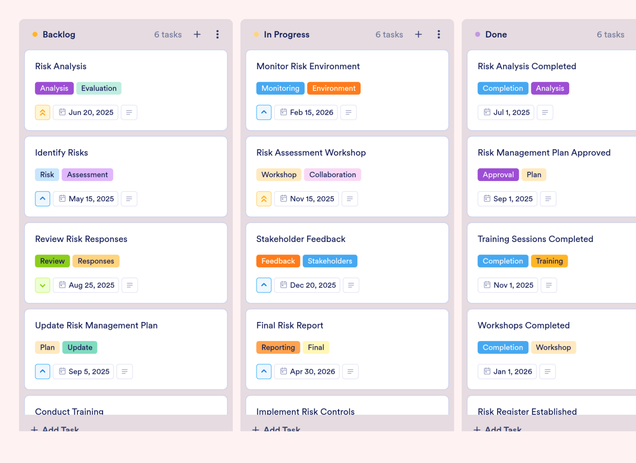 IT Risk Register Template | Jotform