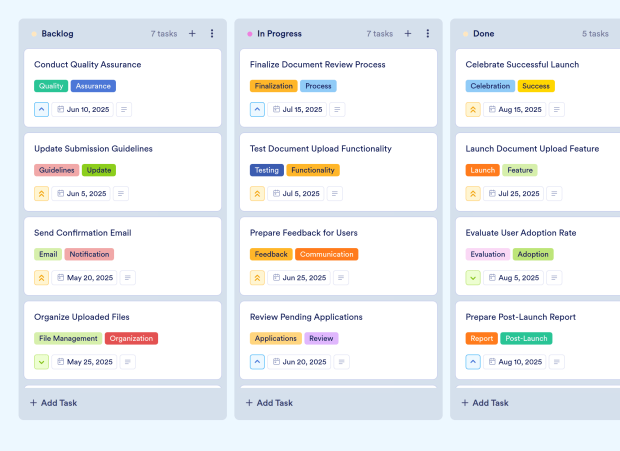 Knowledge Management Board Template Thumbnail