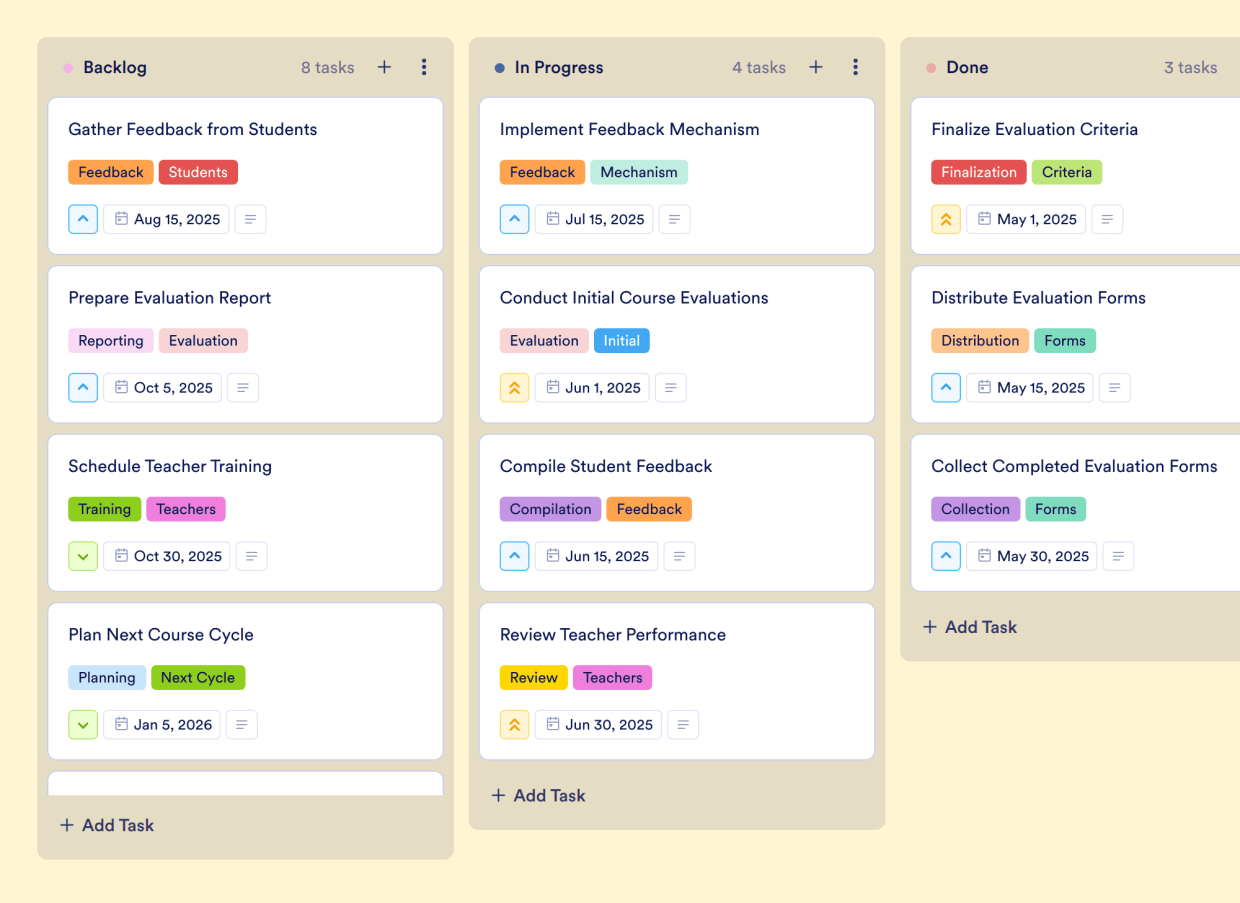 Language Learning Board Template | Jotform
