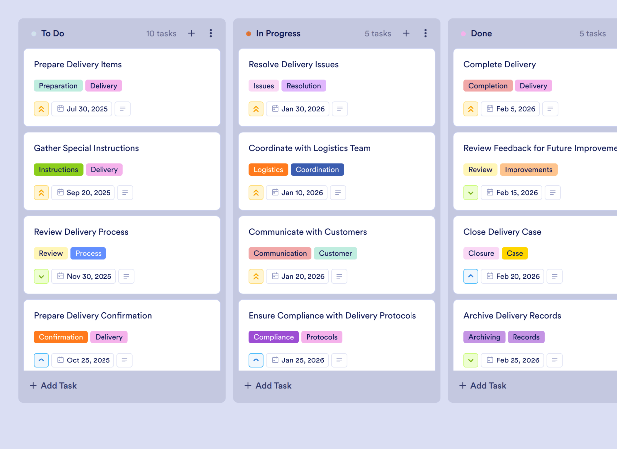 Logischer Serve Rplan Logistic Plan Board Template | Jotform