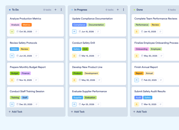 Manufacturing Schedule Template Thumbnail