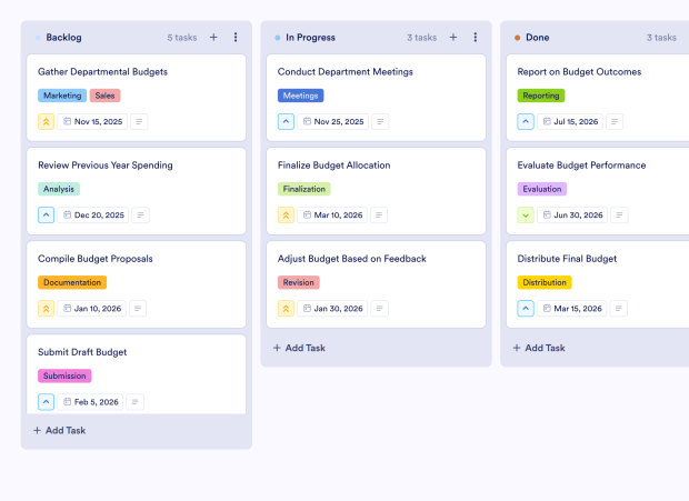 Marketing Budget Plan Template Thumbnail
