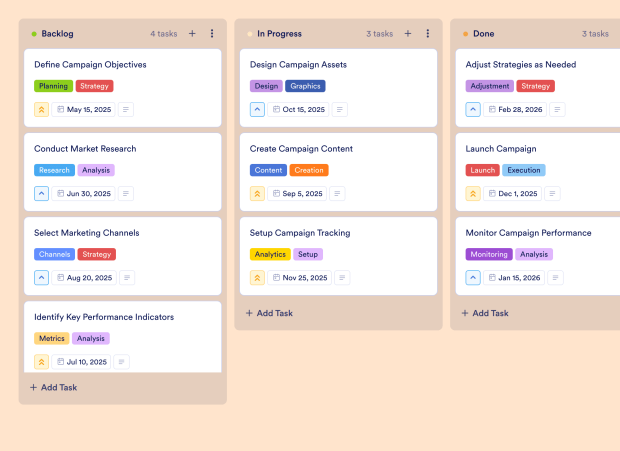 Marketing Channel Strategy Board Template Thumbnail