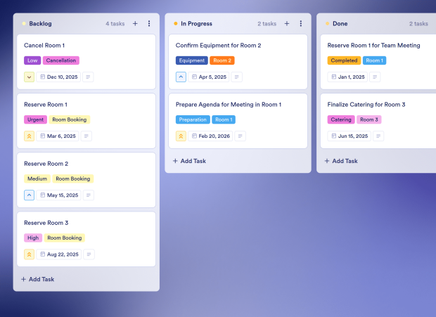 Medical Office Meeting Agenda Board Template Thumbnail